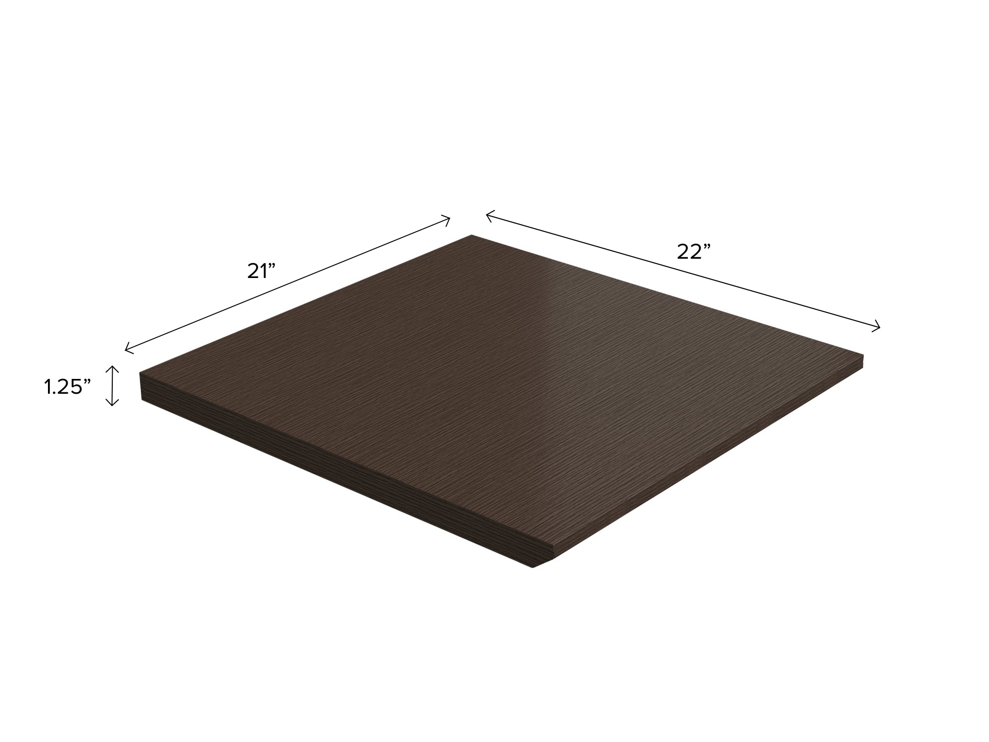 Home Bar Series Melamine Countertop (1 x 21 in. Melamine Countertop, 1 x 42 in. Melamine Countertop)