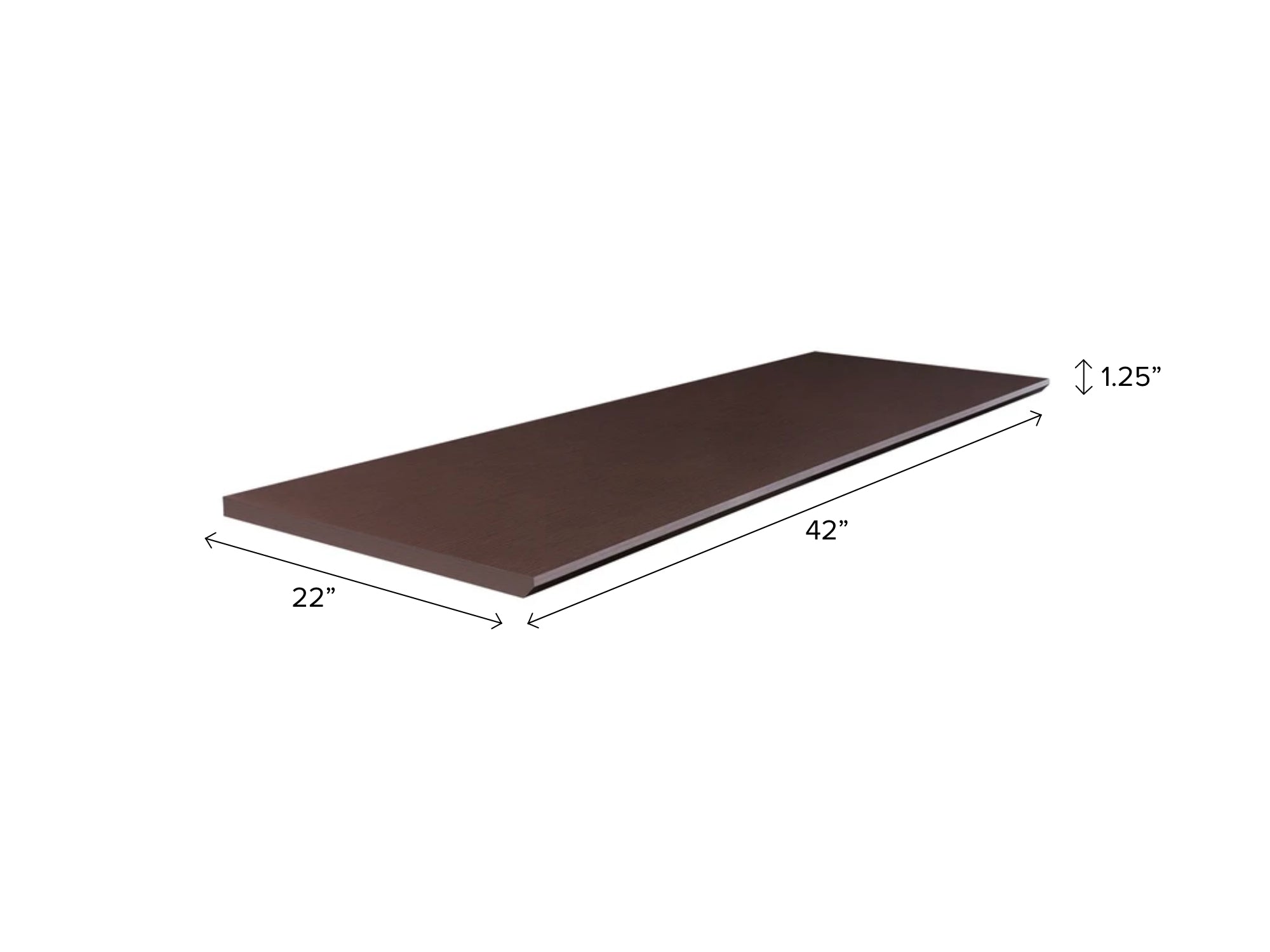 Home Bar Series Melamine Countertop (1 x 21 in. Melamine Countertop, 1 x 42 in. Melamine Countertop)