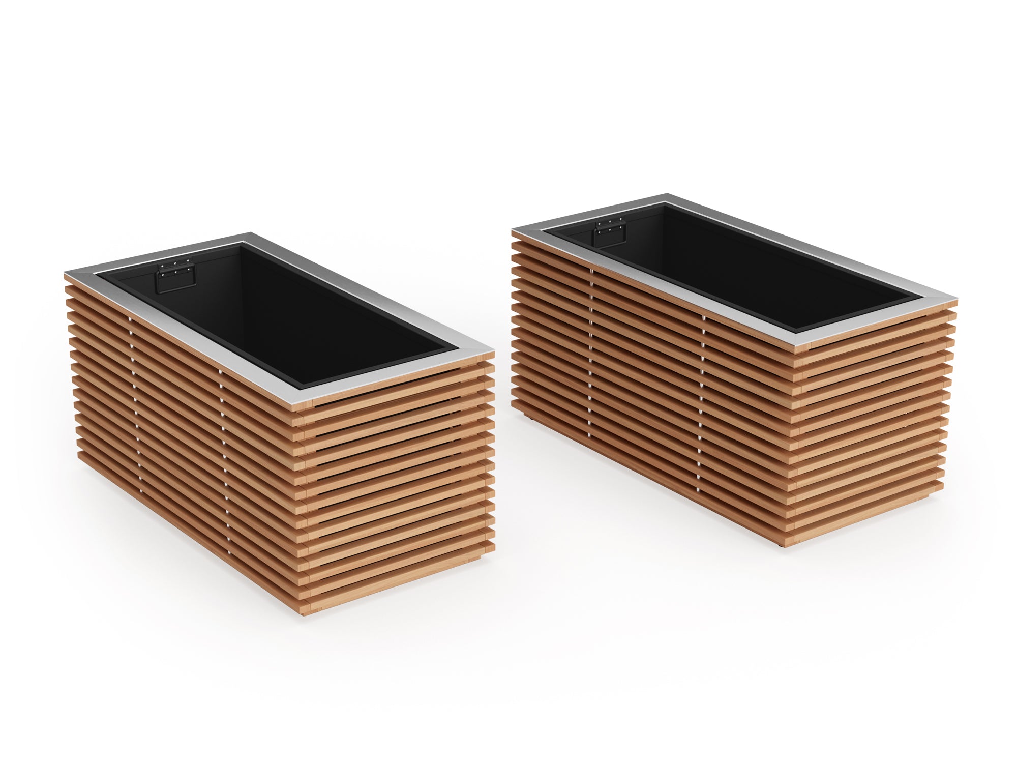 Monterey Rectangular Planter Box (Set of 2)