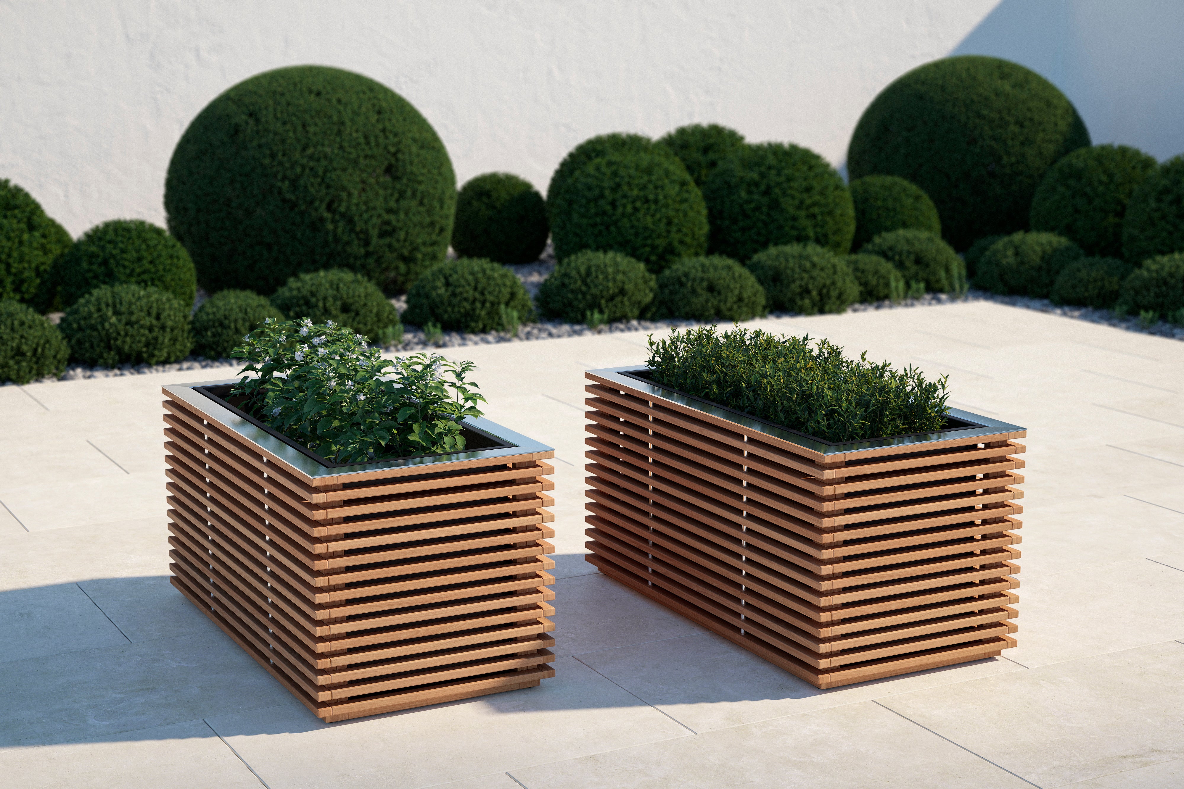 Monterey Rectangular Planter Box (Set of 2)