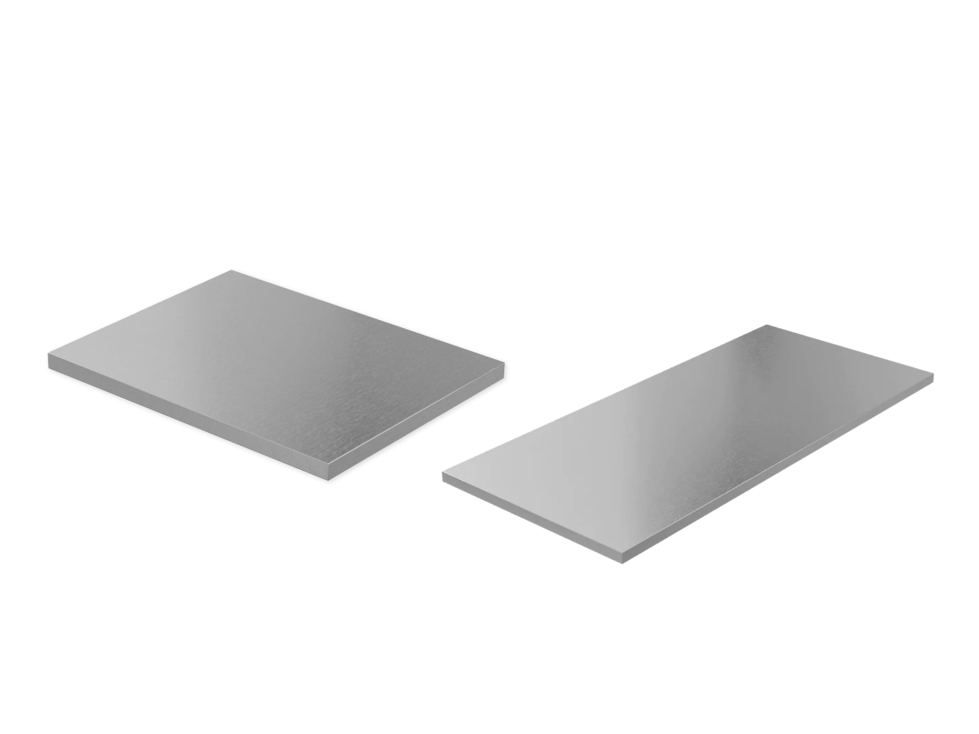 Signature Outdoor Kitchen Cabinet Stainless Steel Countertop Bundle: 18 in. 1-Side Extended, 54 in. 1 Side Extended