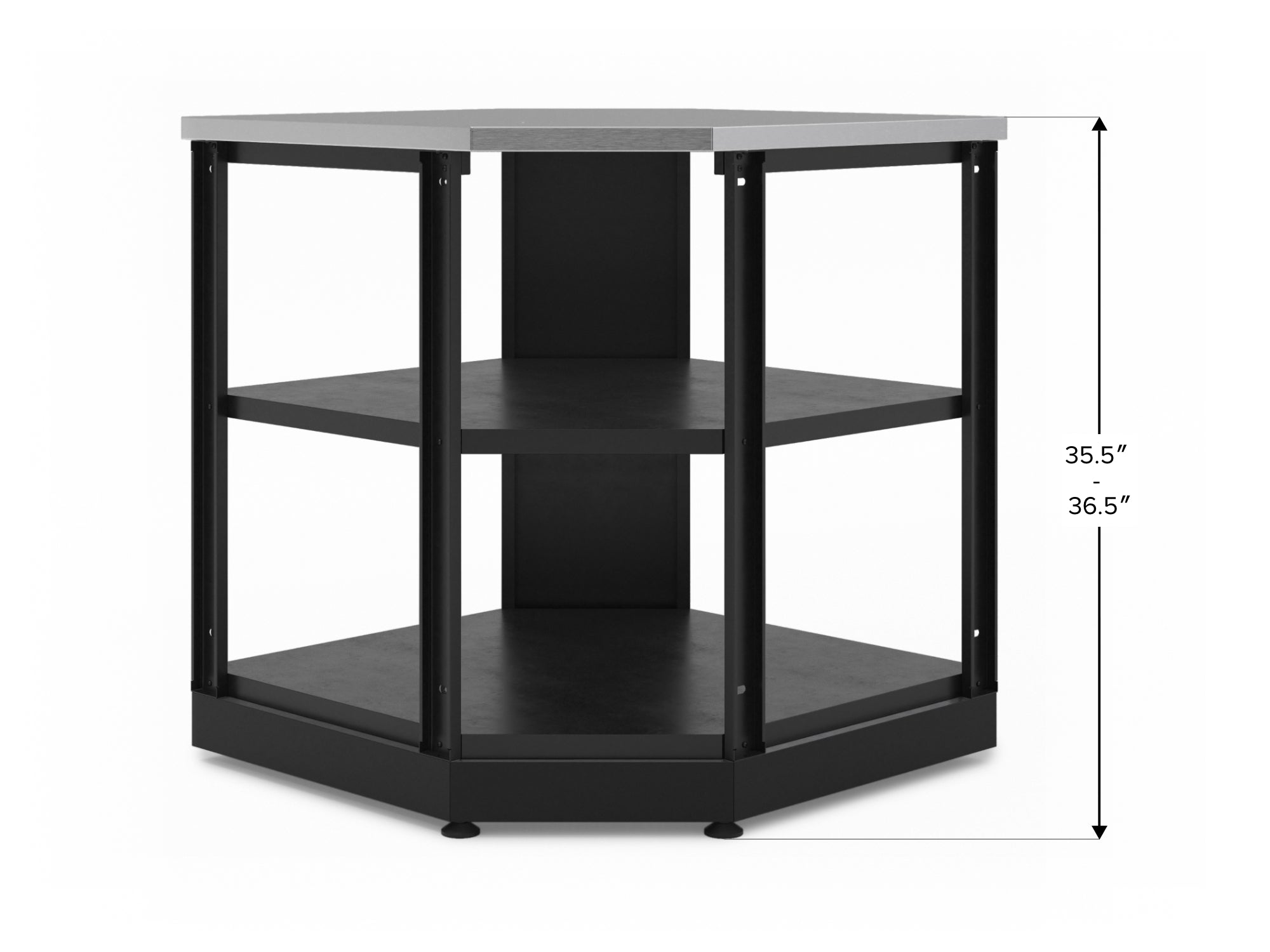 Outdoor Kitchen Stainless Steel 90 Degree Corner Cabinet