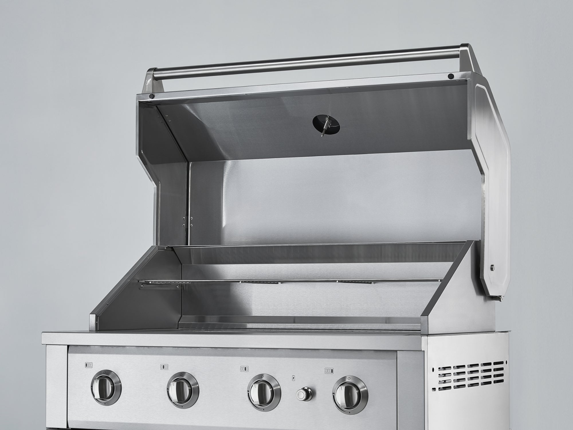 Outdoor Grill Island Aluminum 6 Piece Cabinet Set with 3 Drawers, Grill Cabinet, Performance Grill and Countertops