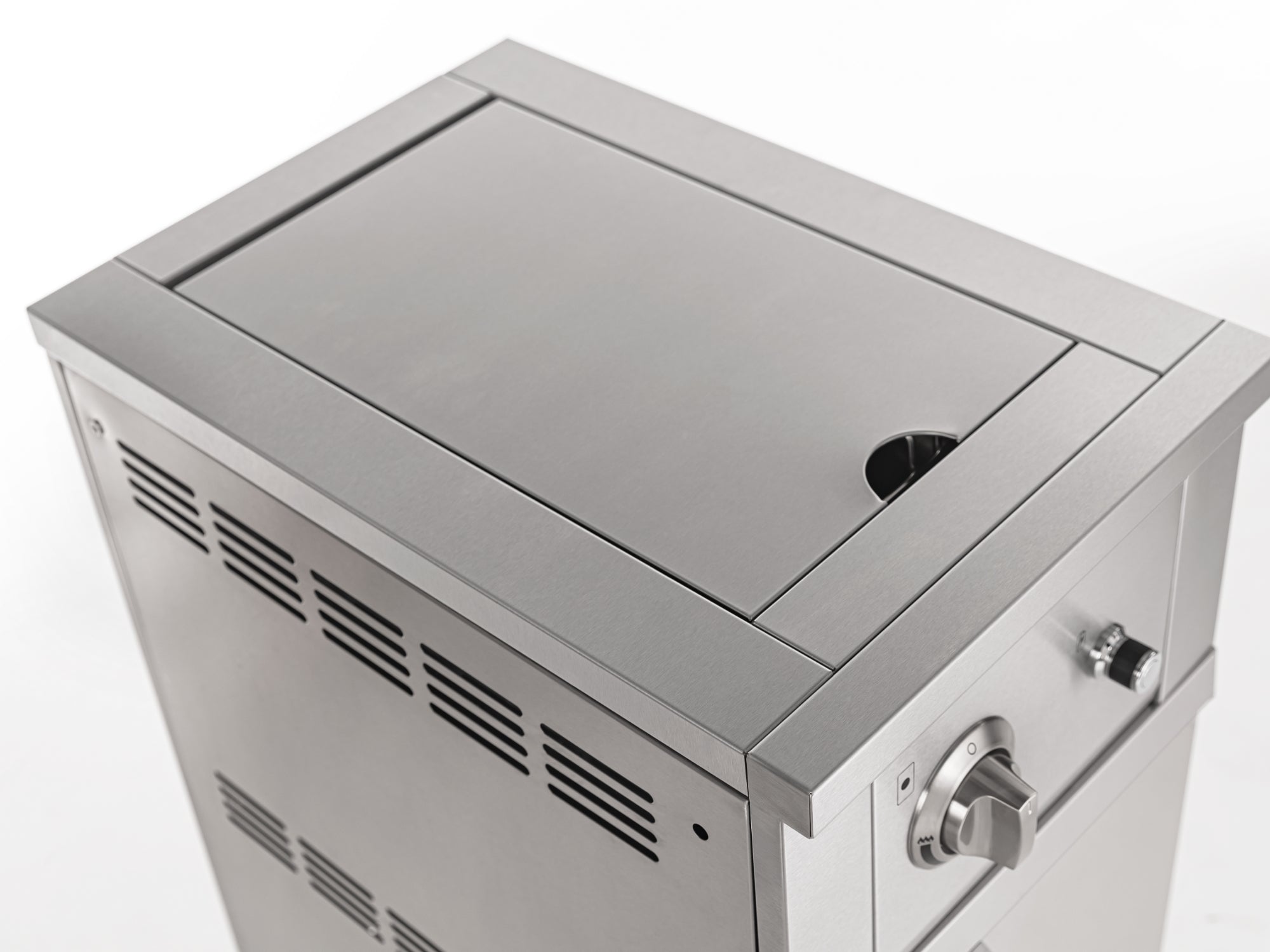Outdoor Kitchen Stainless Steel Performance Side Burner with Cart and Casters