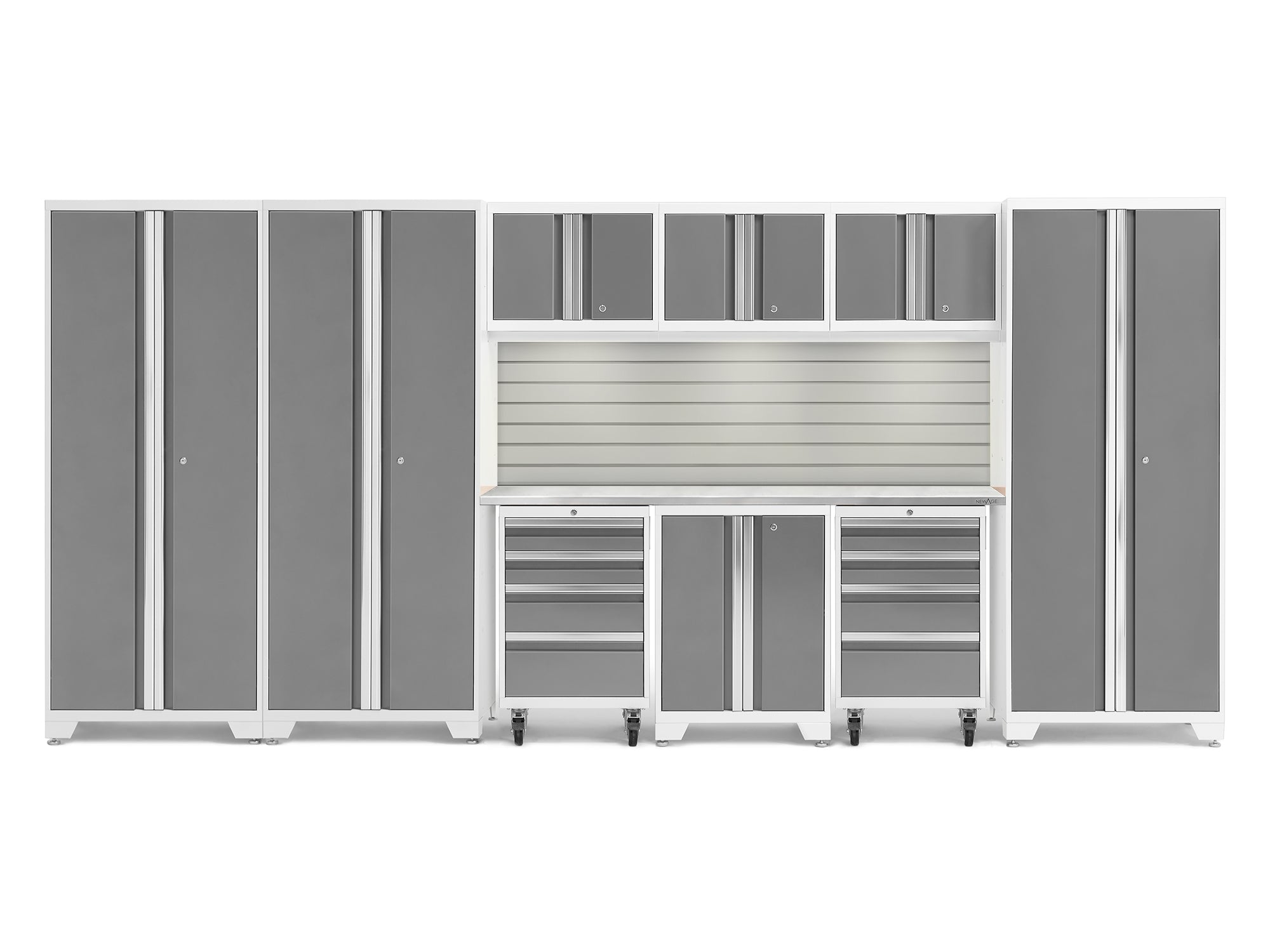 Bold Series Platinum 10 Piece Cabinet Set