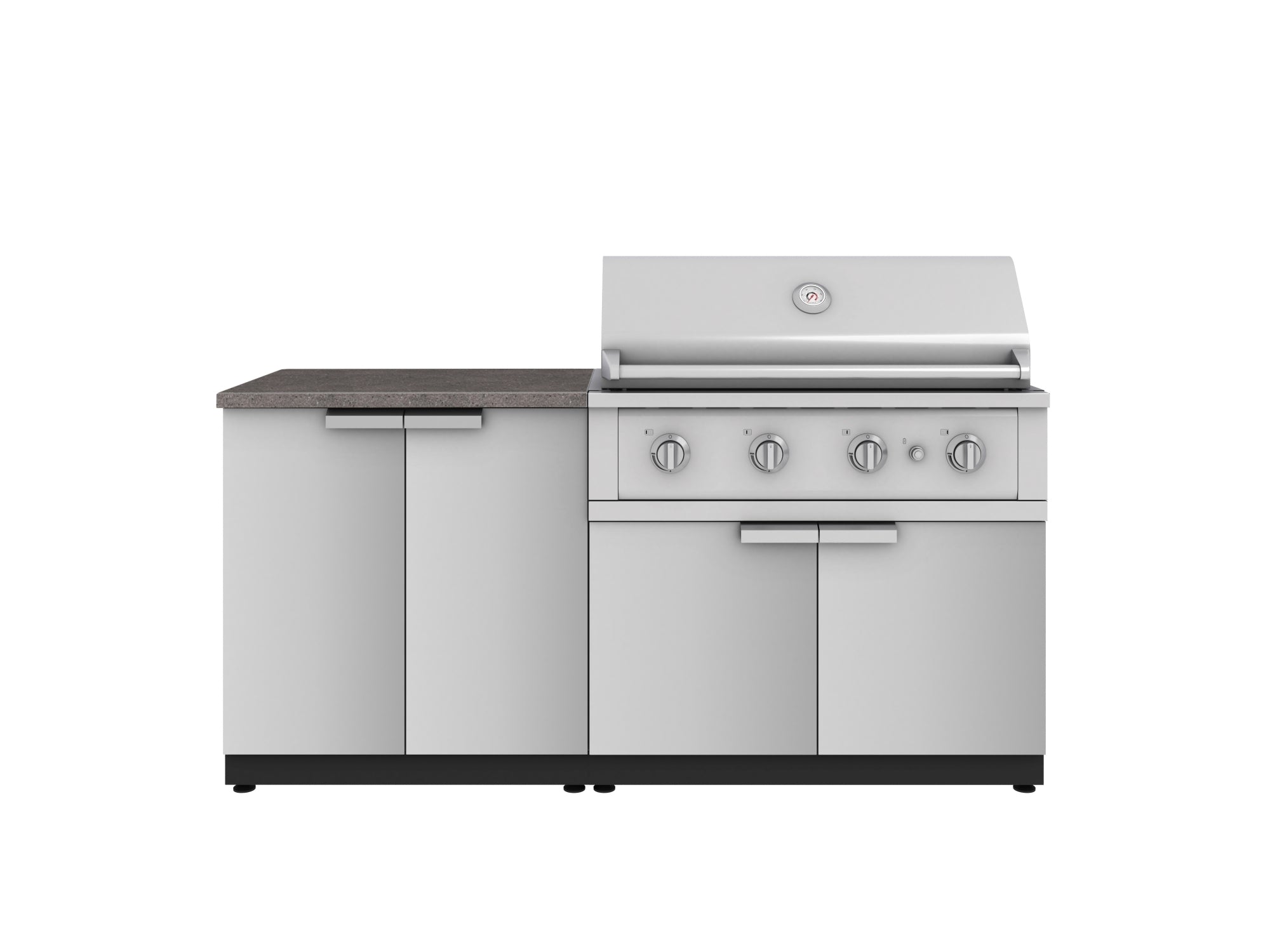 Stainless Steel / 40 in. Performance Grill (NG) / Estone Saga Gray