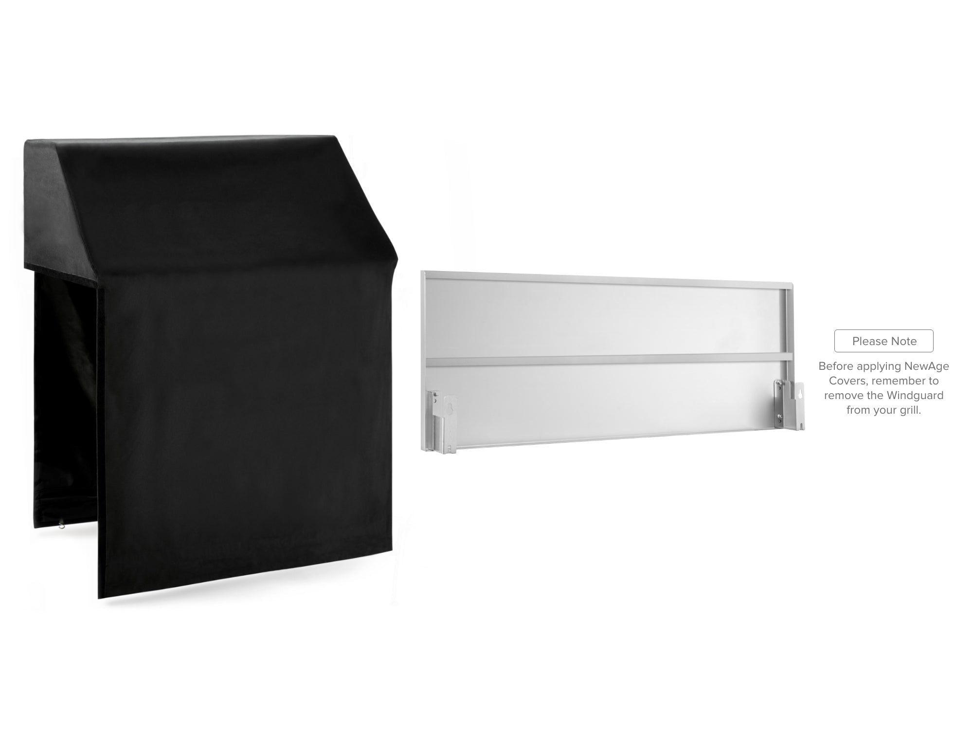 Outdoor Kitchen Classic Cover Bundle: Platinum Grill, (3) 32 in. Cabinet, 56 in. Cabinet, (2) Right/Left End Cover Panel