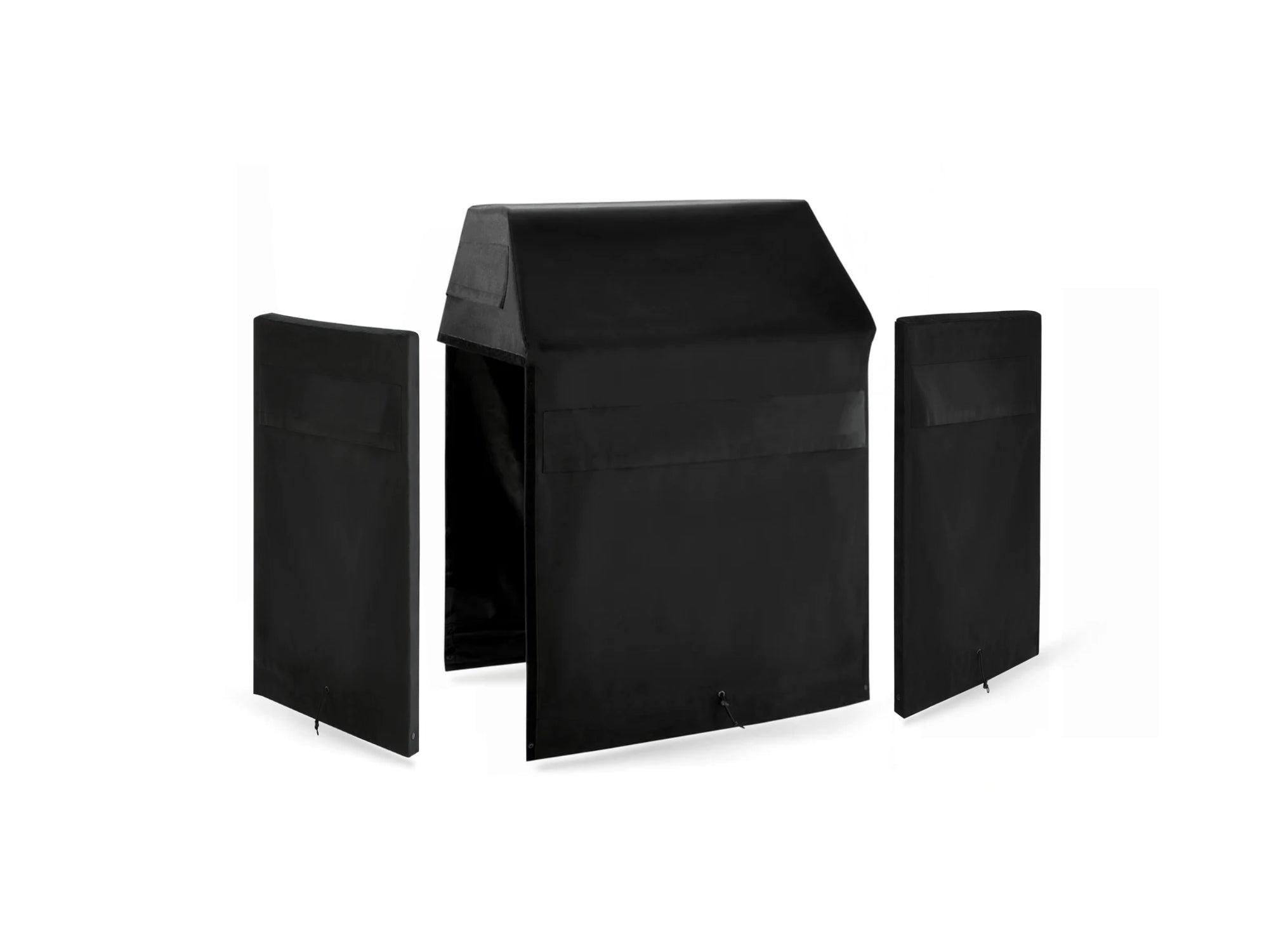 Outdoor Kitchen Cabinet Signature Cover Bundle: Performance Grill, Right/Left End Panel