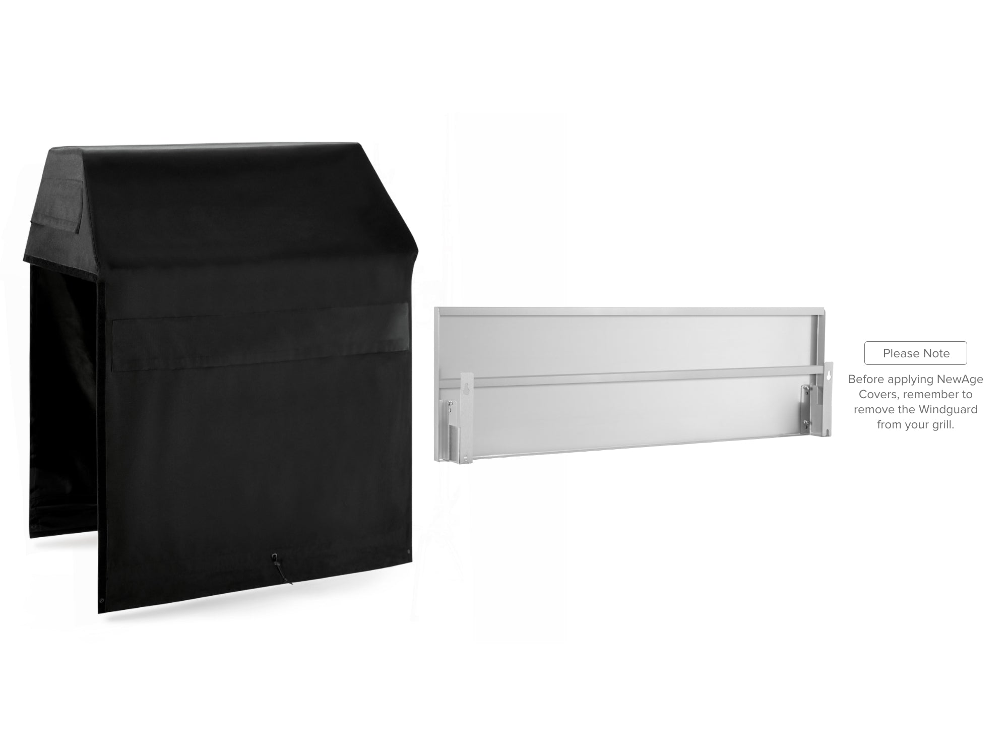 Outdoor Kitchen Cabinet Signature Cover Bundle: Performance Grill, Right/Left End Panel