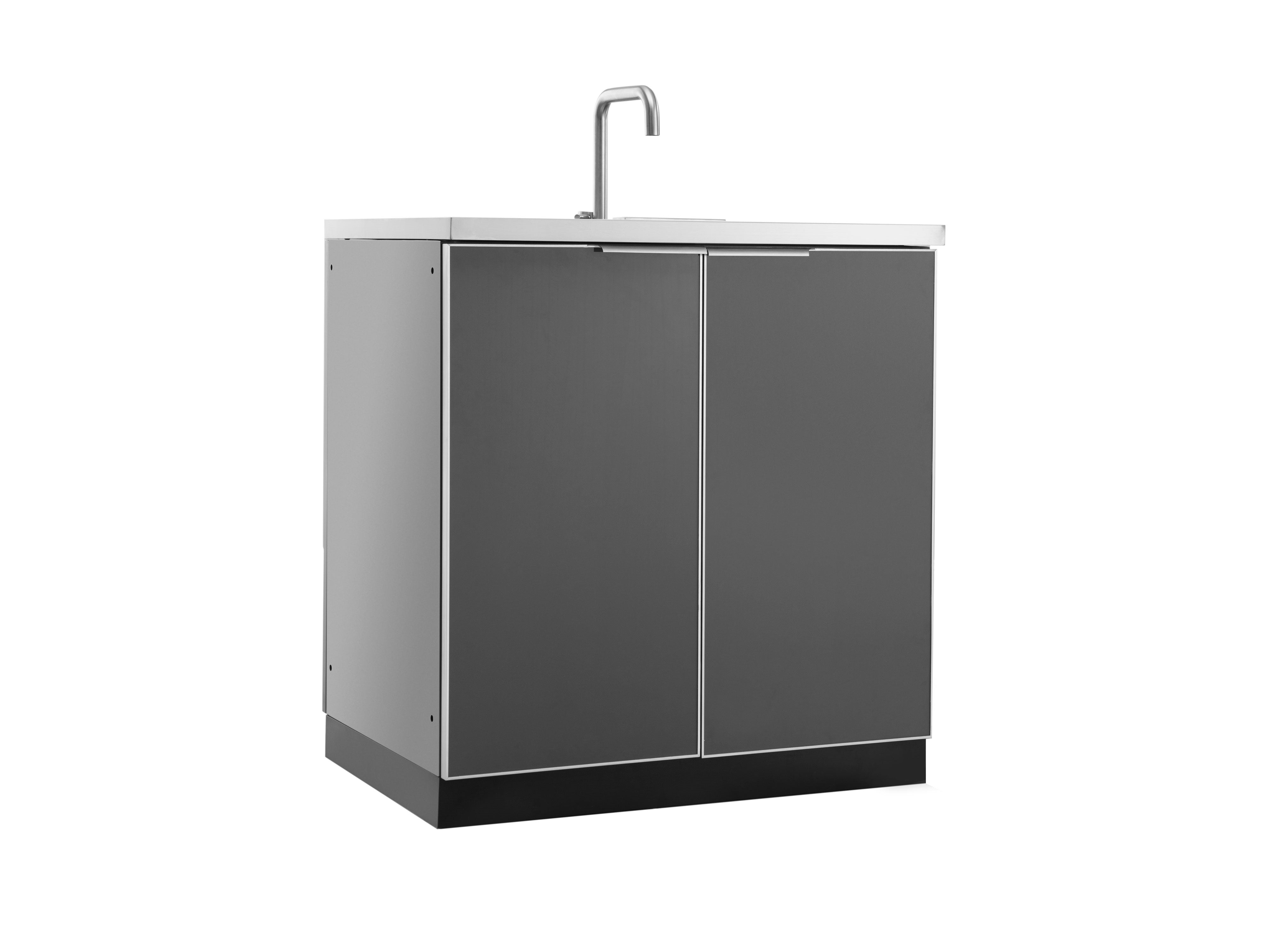 Outdoor Kitchen Aluminum Sink Cabinet