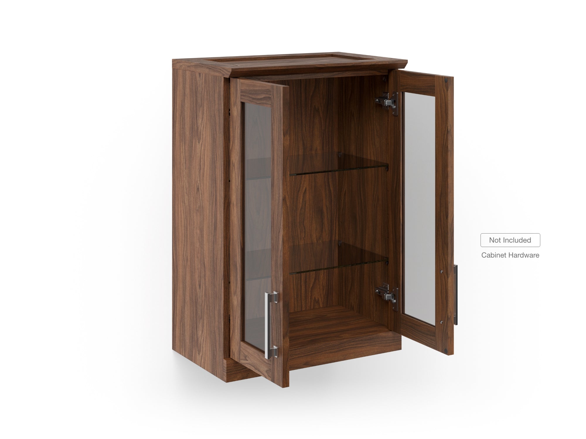 Home Bar Short Wall Cabinet - 21 in.