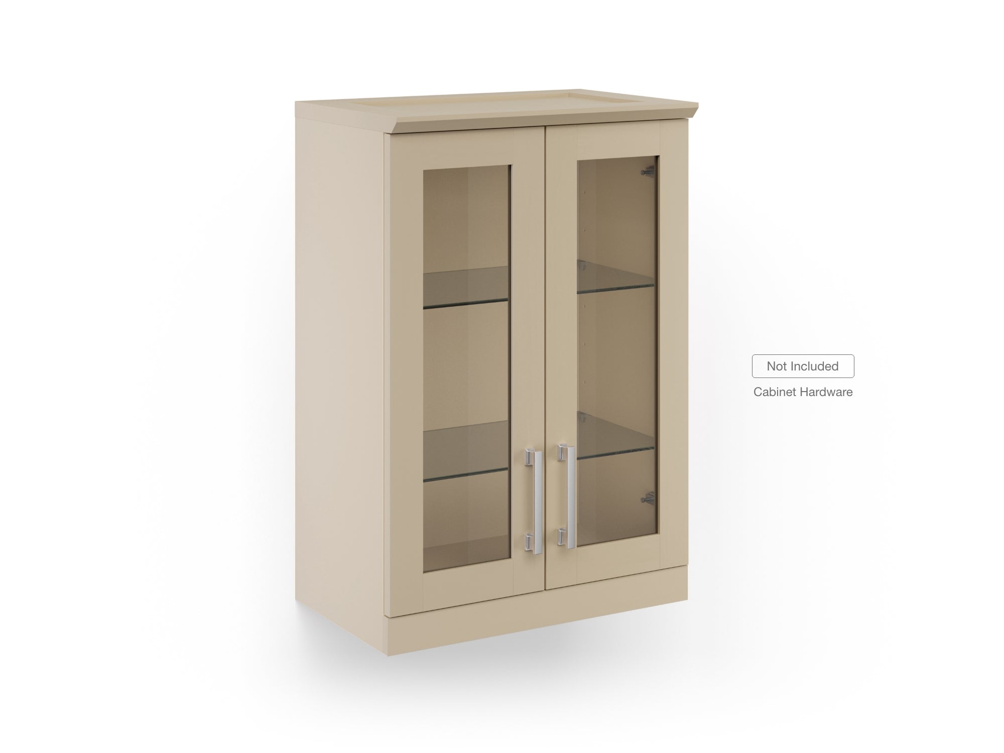 Home Bar Short Wall Cabinet - 21 in.