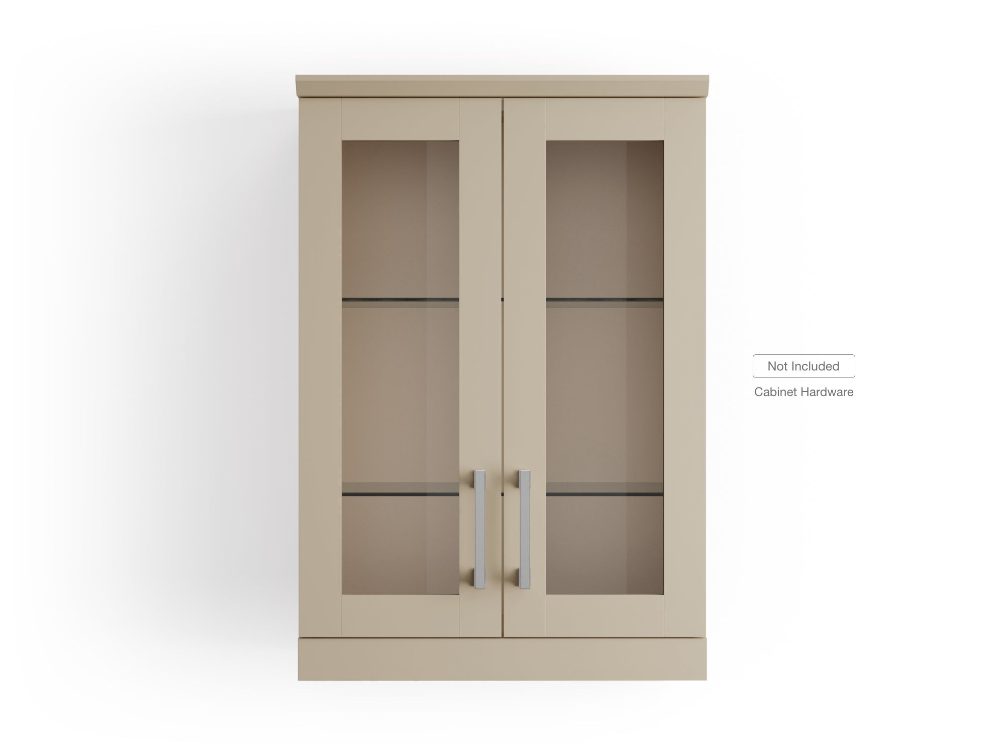 Home Bar Short Wall Cabinet - 21 in.