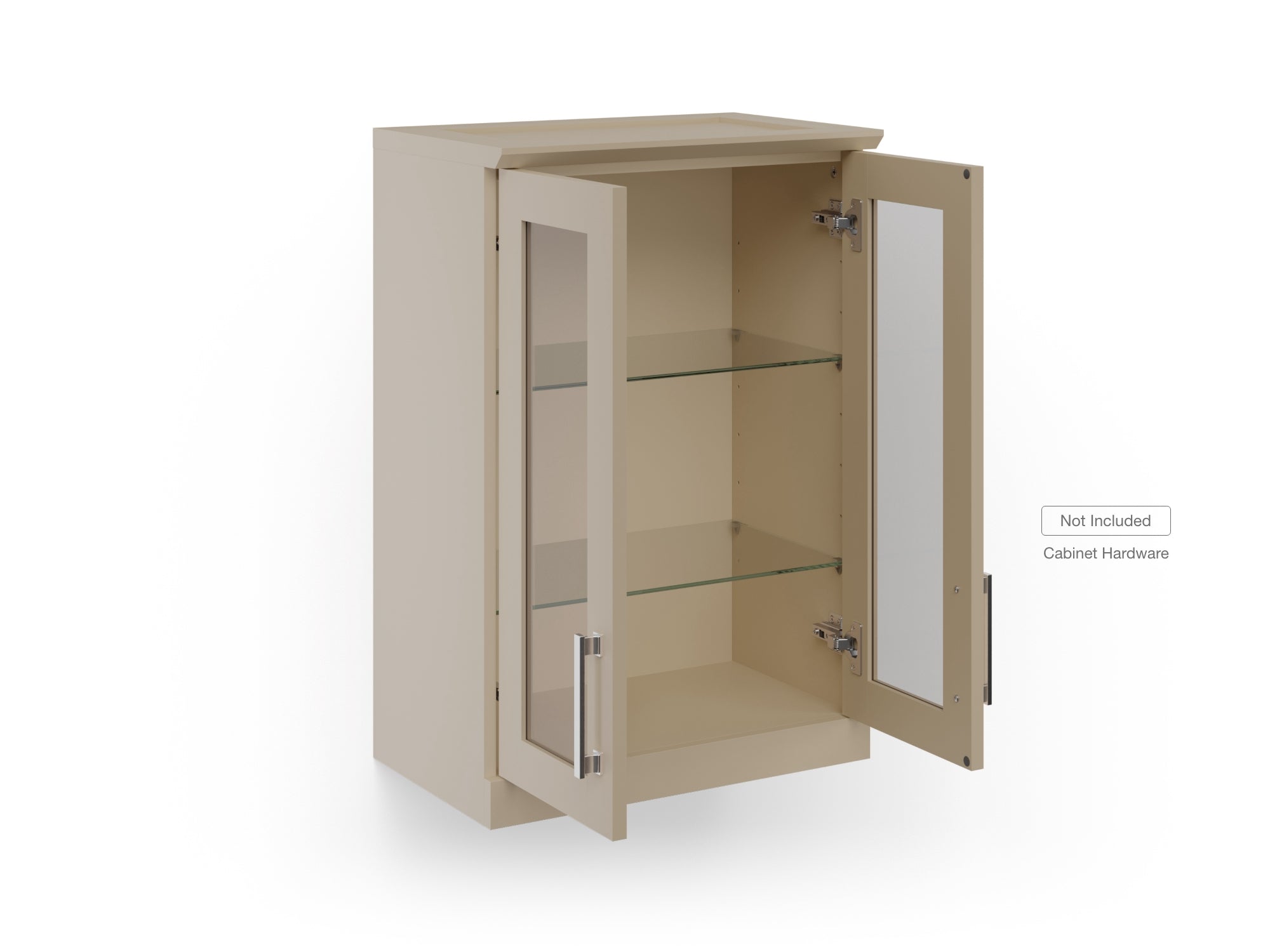 Home Bar Short Wall Cabinet - 21 in.