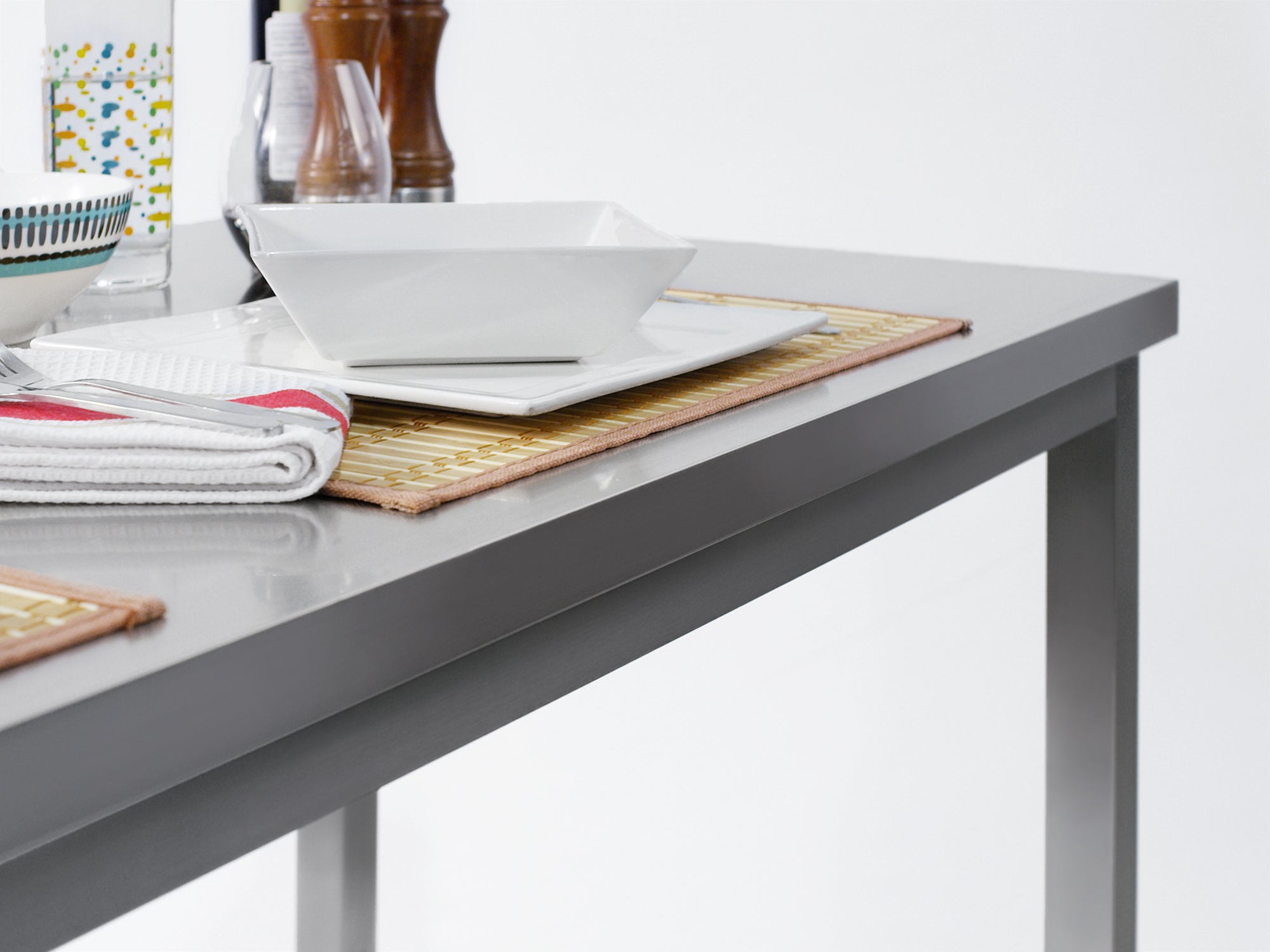 Outdoor Kitchen Stainless Steel Prep Table