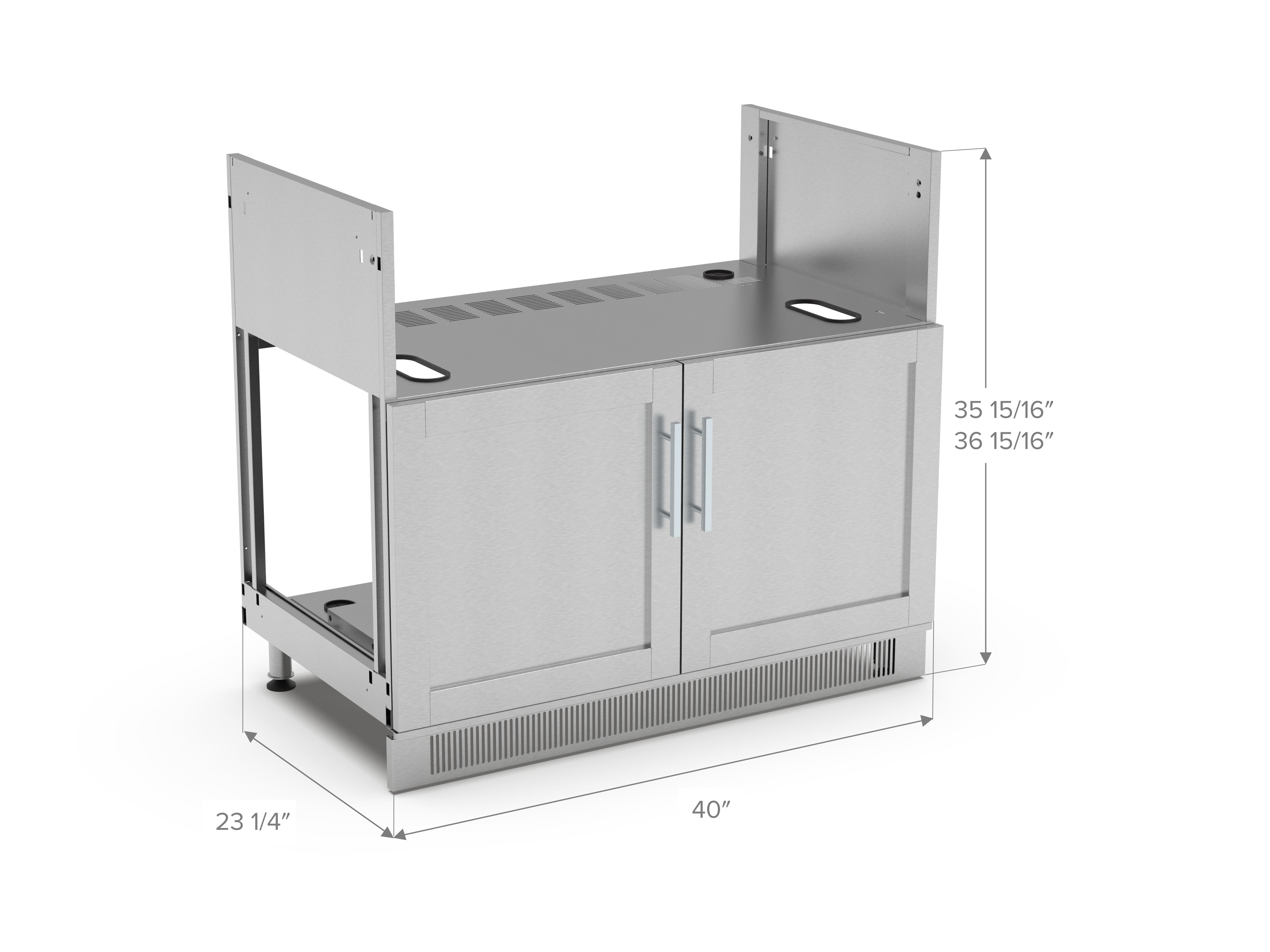 Signature Series Outdoor Kitchen Grill Cabinet