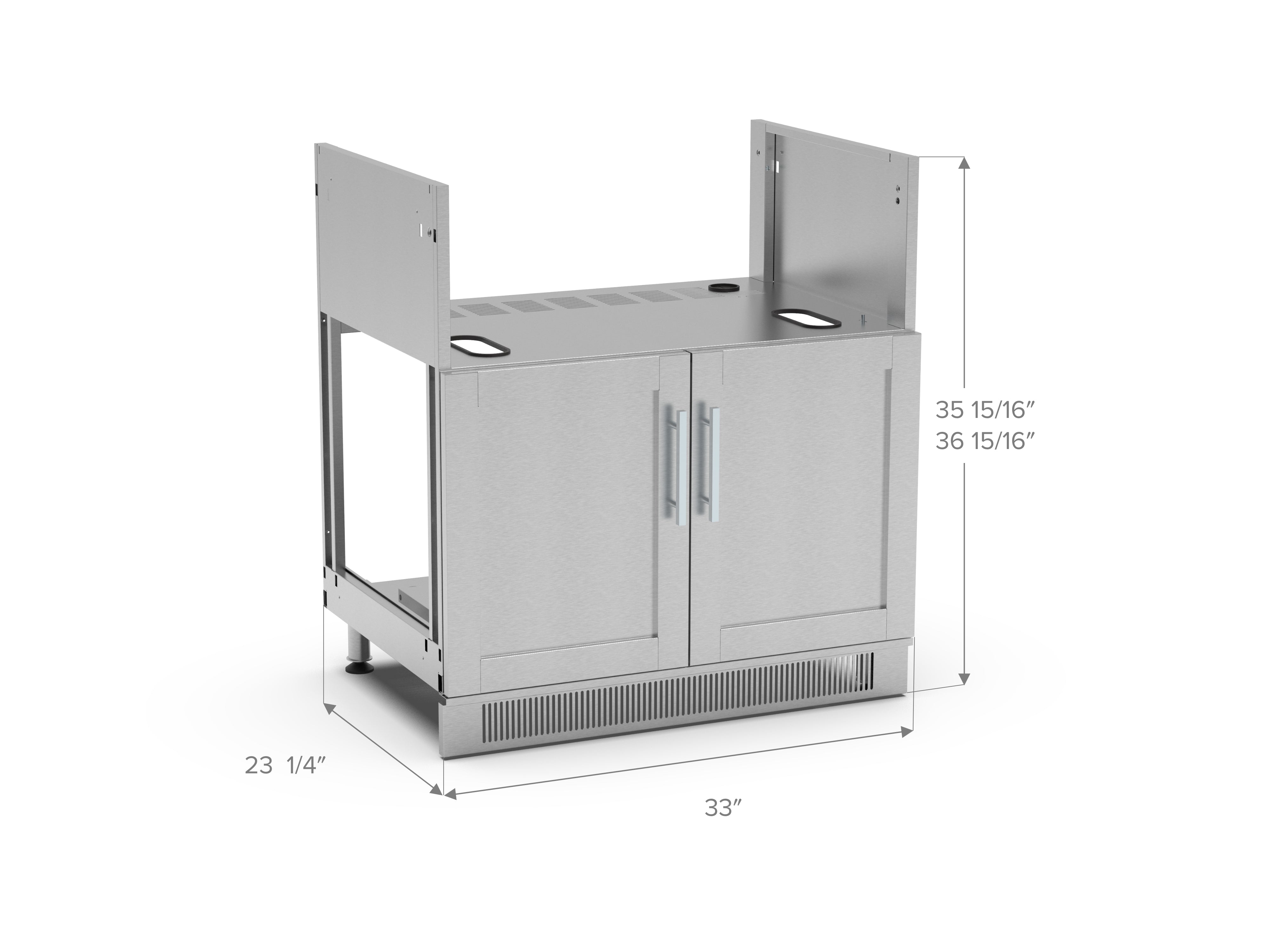 Signature Series Outdoor Kitchen Grill Cabinet